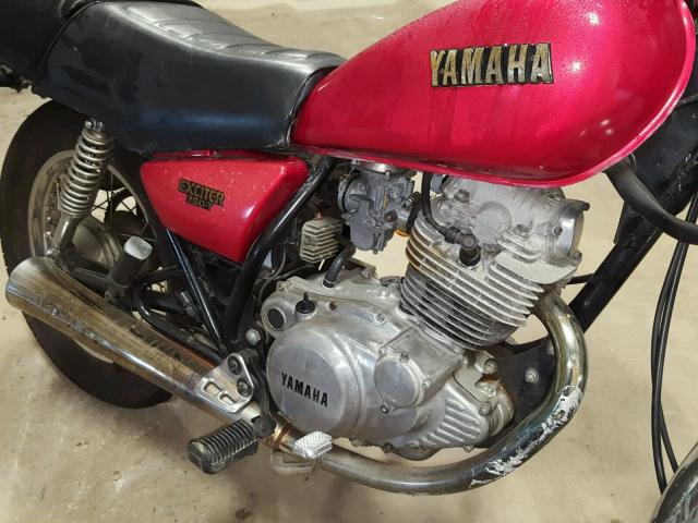 JYA3Y6005BA105439 - 1981 YAMAHA SR250 RED photo 7