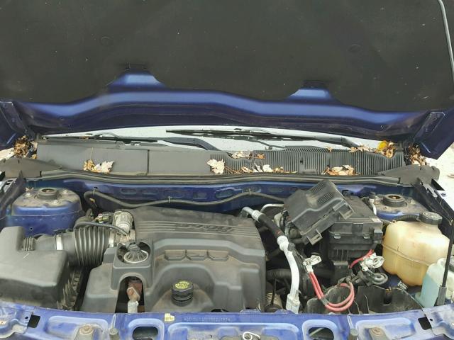 2CNDL13F176024187 - 2007 CHEVROLET EQUINOX LS BLUE photo 7