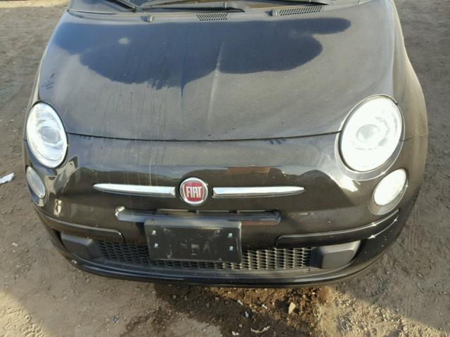 3C3CFFAR6FT501406 - 2015 FIAT 500 POP BLACK photo 9