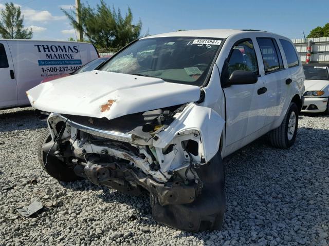 1D4HD38N54F211726 - 2004 DODGE DURANGO ST WHITE photo 2