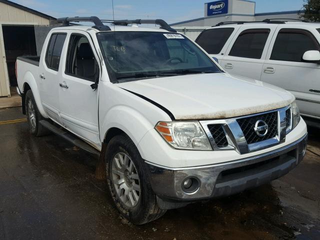 1N6AD07U29C401091 - 2009 NISSAN FRONTIER C WHITE photo 1