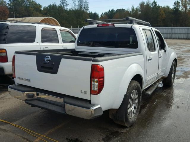 1N6AD07U29C401091 - 2009 NISSAN FRONTIER C WHITE photo 4