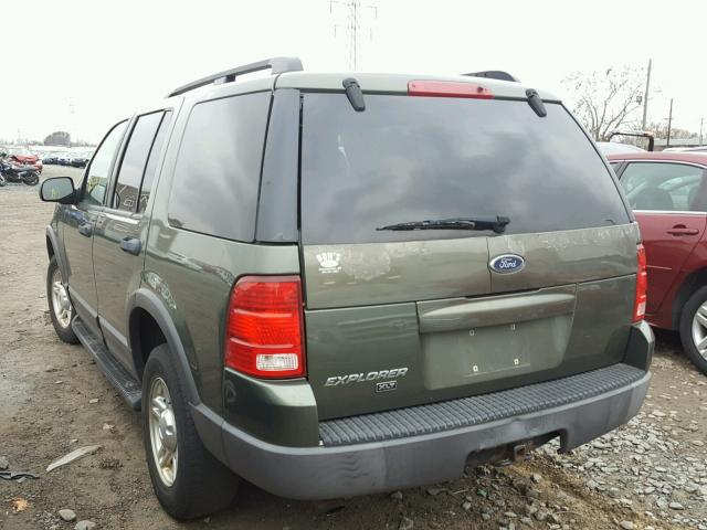 1FMDU73K93ZA58891 - 2003 FORD EXPLORER GREEN photo 3