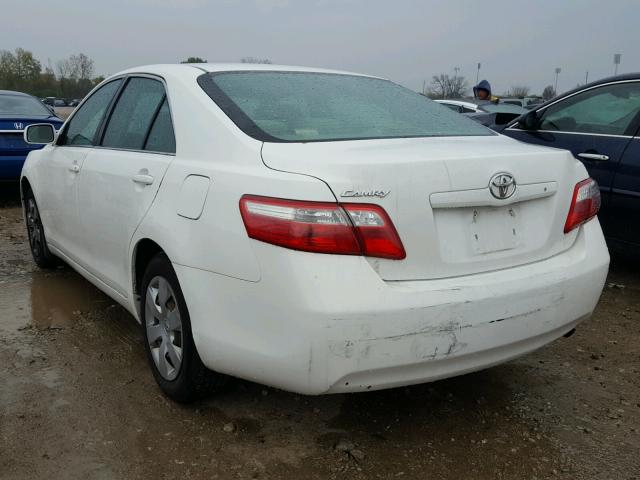 4T1BE46K08U789728 - 2008 TOYOTA CAMRY CE WHITE photo 3