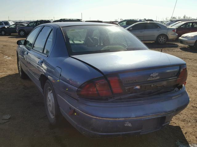 2G1WL52MXW9288034 - 1998 CHEVROLET LUMINA BAS BLUE photo 3