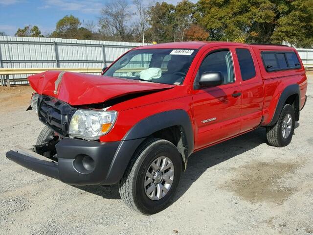 5TEUU42N86Z244364 - 2006 TOYOTA TACOMA ACC RED photo 2