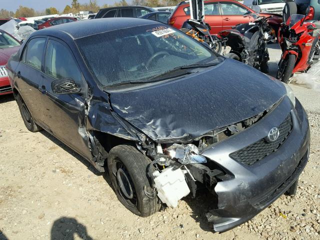 1NXBU4EE6AZ383117 - 2010 TOYOTA COROLLA BA CHARCOAL photo 9