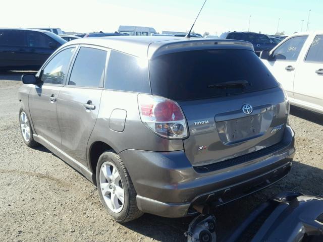 2T1KR32E86C608601 - 2006 TOYOTA COROLLA MA GRAY photo 3