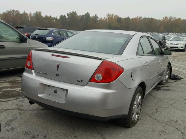 1G2ZH58N774201835 - 2007 PONTIAC G6 SILVER photo 4