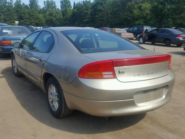 2B3HD46R63H531337 - 2003 DODGE INTREPID S TAN photo 3