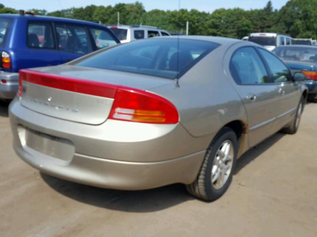 2B3HD46R63H531337 - 2003 DODGE INTREPID S TAN photo 4