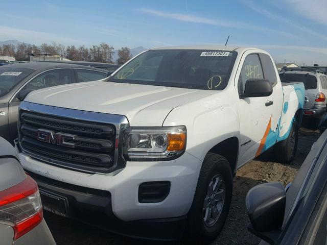 1GTH5BEA1G1194835 - 2016 GMC CANYON TWO TONE photo 2