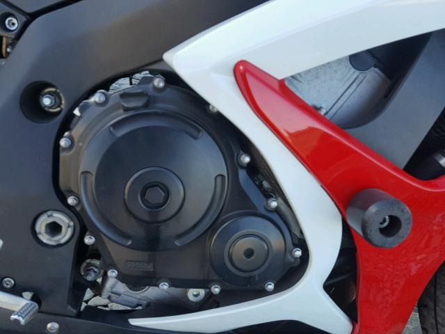 JS1GN7DA572103631 - 2007 SUZUKI GSX-R600 RED photo 7