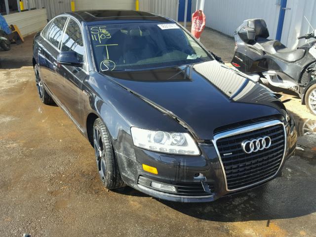 WAUSG74F49N013861 - 2009 AUDI A6 BLACK photo 1