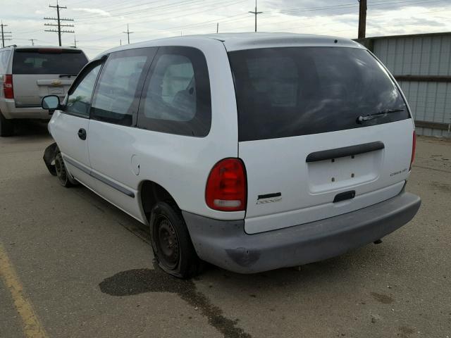 2B4GP25G1XR269648 - 1999 DODGE CARAVAN WHITE photo 3