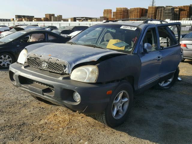 KM8SC13D43U405498 - 2003 HYUNDAI SANTA FE G TWO TONE photo 2