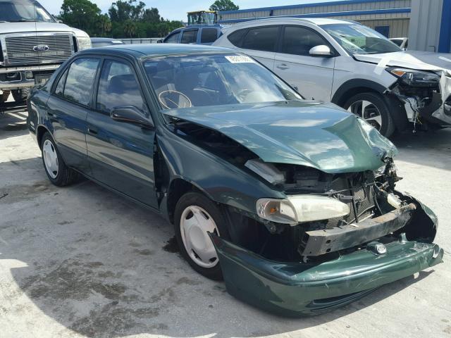 1Y1SK54892Z416431 - 2002 CHEVROLET GEO PRIZM GREEN photo 1