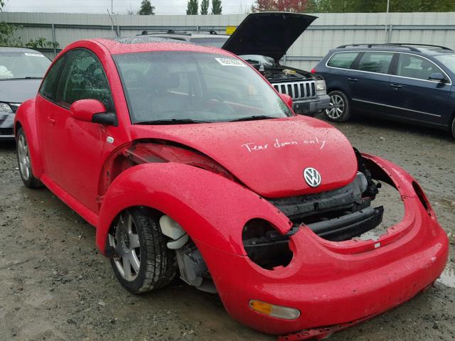 3VWDD21CX2M404172 - 2002 VOLKSWAGEN NEW BEETLE 红色 照片 1