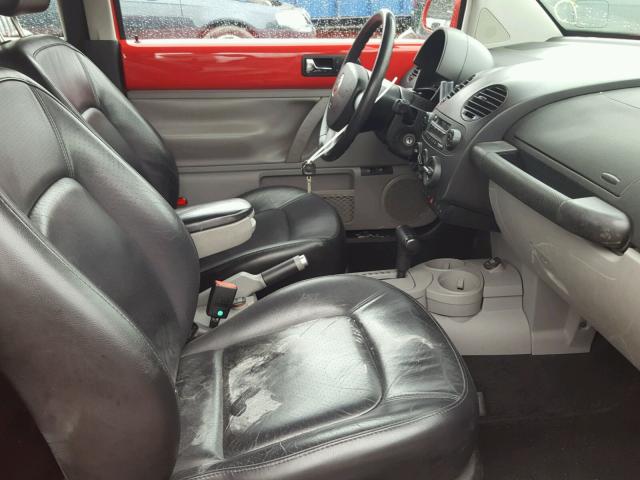 3VWDD21CX2M404172 - 2002 VOLKSWAGEN NEW BEETLE 红色 照片 5