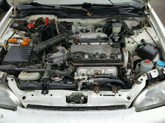 JHMEH9696SS015939 - 1995 HONDA CIVIC WHITE photo 7