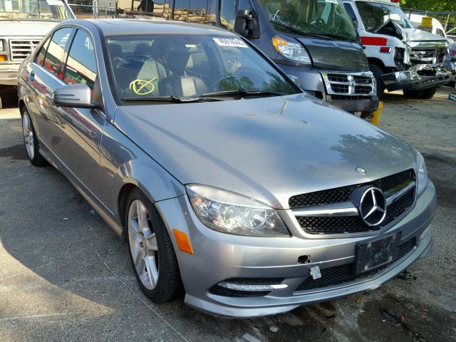 WDDGF8BB8BR168161 - 2011 MERCEDES-BENZ C 300 4MAT GRAY photo 1