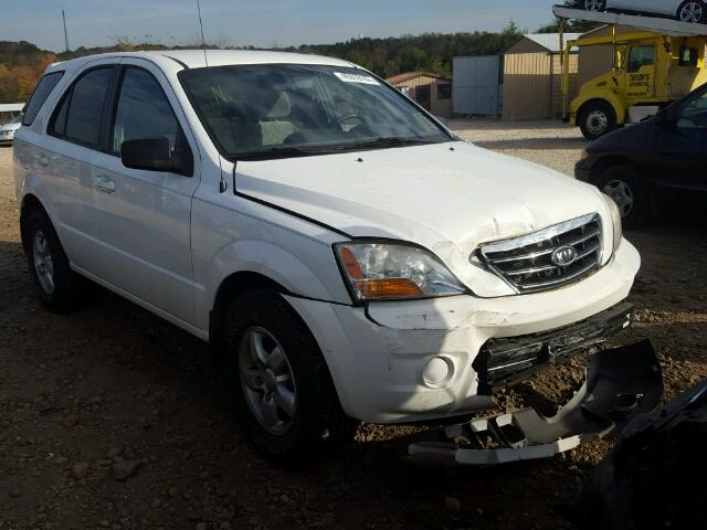 KNDJD735185797480 - 2008 KIA SORENTO WHITE photo 1