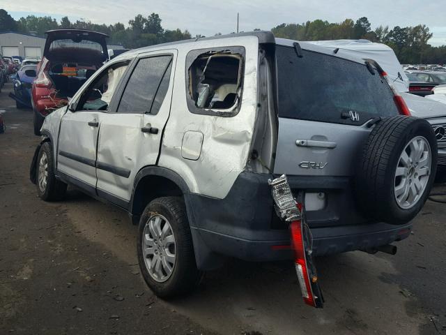 SHSRD78886U433700 - 2006 HONDA CR-V EX ვერცხლისფერი ფოტო 3