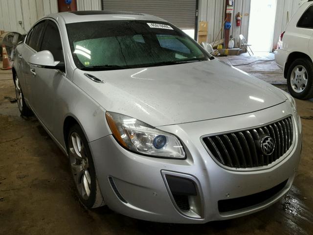 2G4GV5GV5D9176290 - 2013 BUICK REGAL GS SILVER photo 1