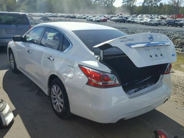 1N4AL3AP5EN215334 - 2014 NISSAN ALTIMA 2.5 WHITE photo 3