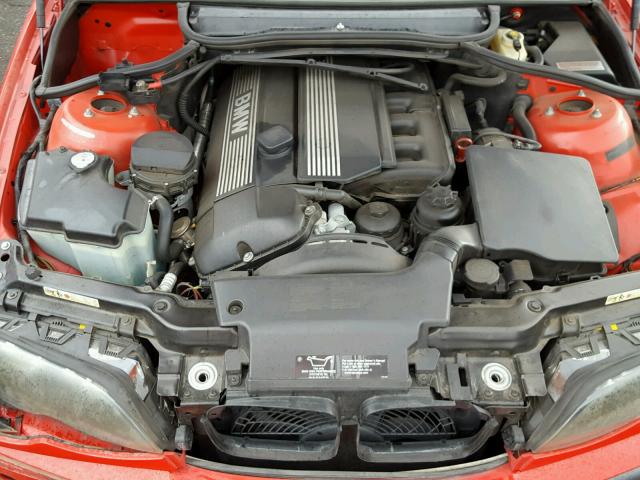 WBAET37442NJ22032 - 2002 BMW 325 I RED photo 7