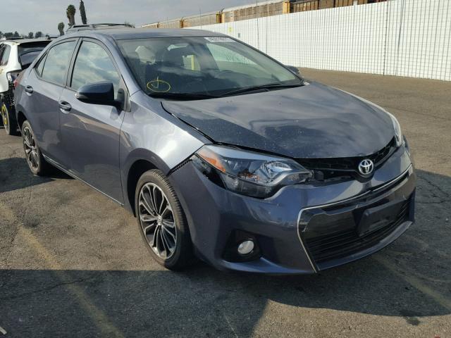 5YFBURHE2GP473769 - 2016 TOYOTA COROLLA L GRAY photo 1