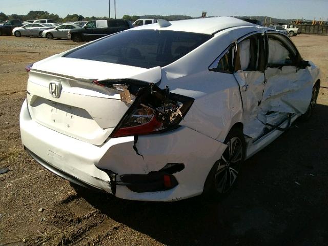 19XFC1F72GE001650 - 2016 HONDA CIVIC EXL WHITE photo 4