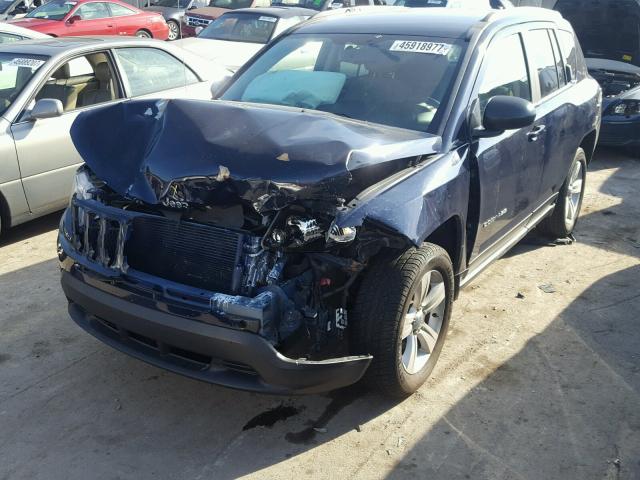 1C4NJCBB3ED754576 - 2014 JEEP COMPASS SP ლურჯი ფოტო 2