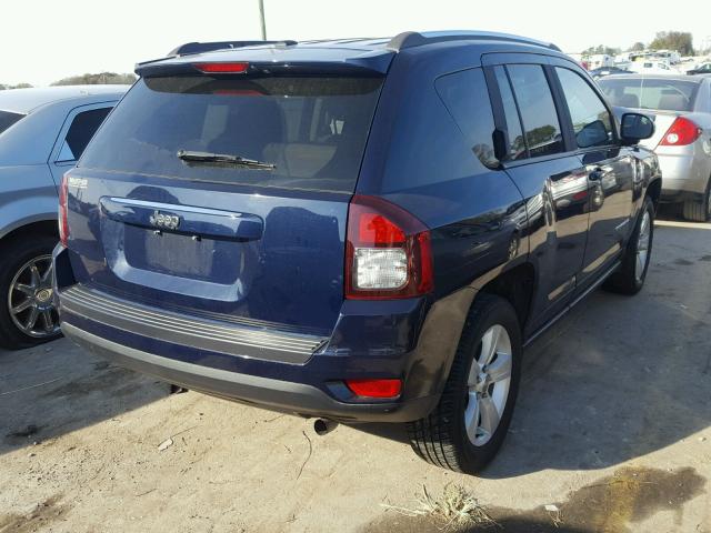 1C4NJCBB3ED754576 - 2014 JEEP COMPASS SP ლურჯი ფოტო 4