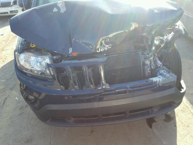 1C4NJCBB3ED754576 - 2014 JEEP COMPASS SP ლურჯი ფოტო 9