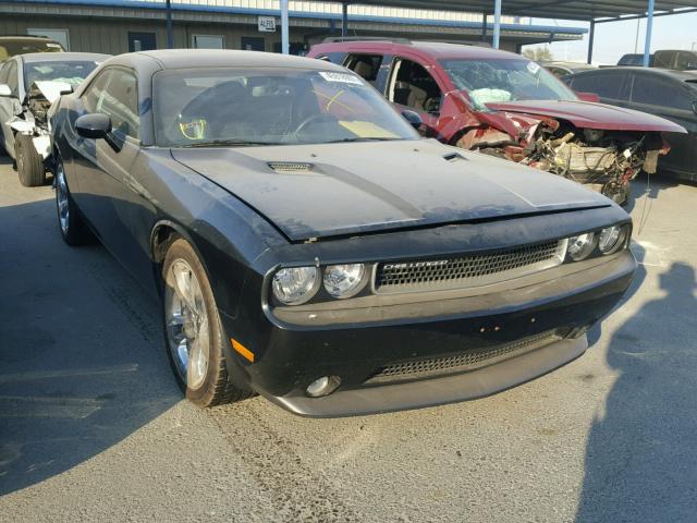 2C3CDYAG4DH540226 - 2013 DODGE CHALLENGER BLACK photo 1