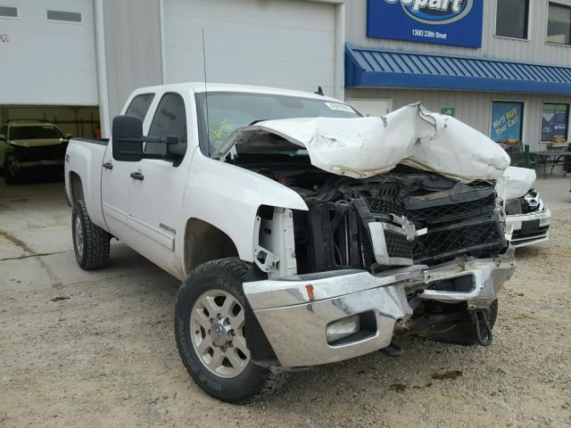 1GC1KXCG8CF148124 - 2012 CHEVROLET SILVERADO WHITE photo 1