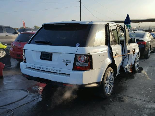 SALSK2D41BA268461 - 2011 LAND ROVER RANGE ROVE WHITE photo 4