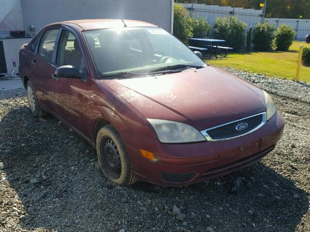 1FAFP34N46W235462 - 2006 FORD FOCUS BURGUNDY photo 1