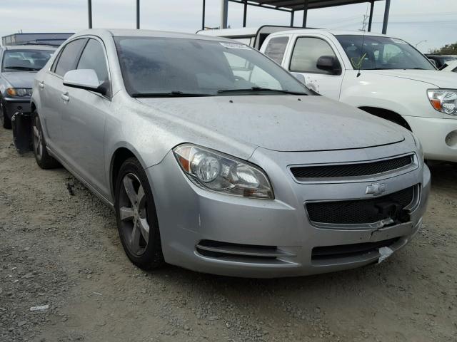 1G1ZC5E19BF186322 - 2011 CHEVROLET MALIBU 1LT SILVER photo 1