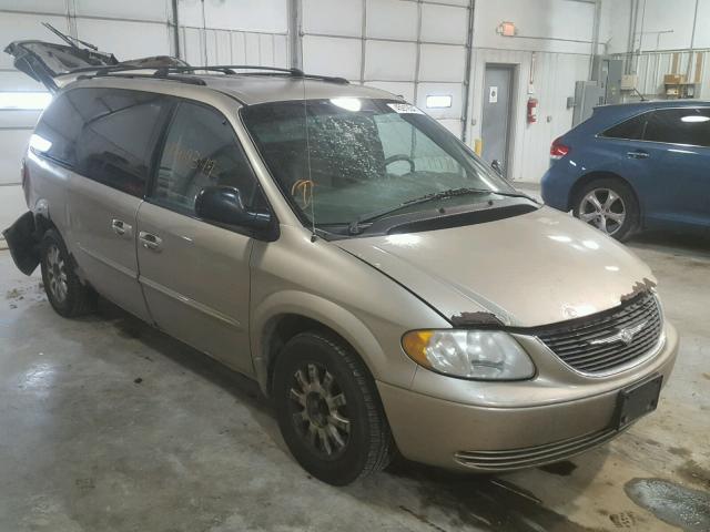 2C8GP44L23R344444 - 2003 CHRYSLER TOWN & COU Qızıl foto 1