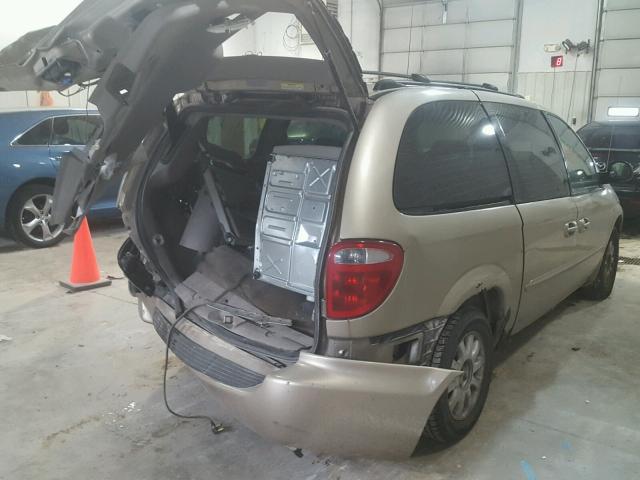 2C8GP44L23R344444 - 2003 CHRYSLER TOWN & COU Qızıl foto 4