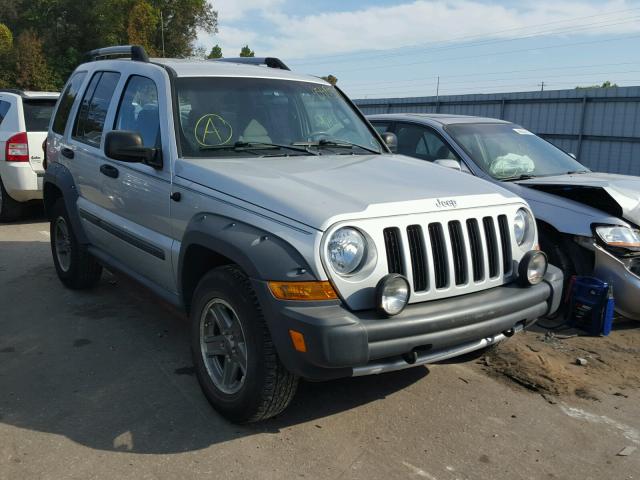 1J4GL38K66W204153 - 2006 JEEP LIBERTY RE SILVER photo 1
