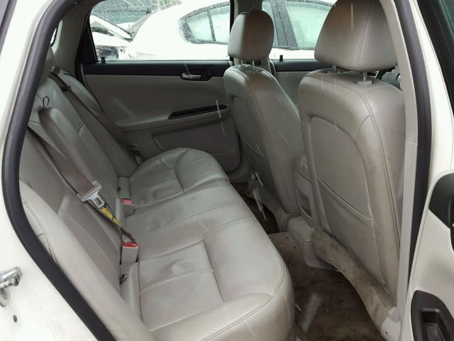 2G1WU581069387777 - 2006 CHEVROLET IMPALA WHITE photo 6