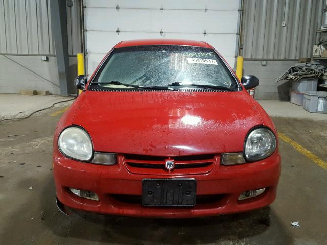 1B3ES56C22D655031 - 2002 DODGE NEON ES RED photo 10