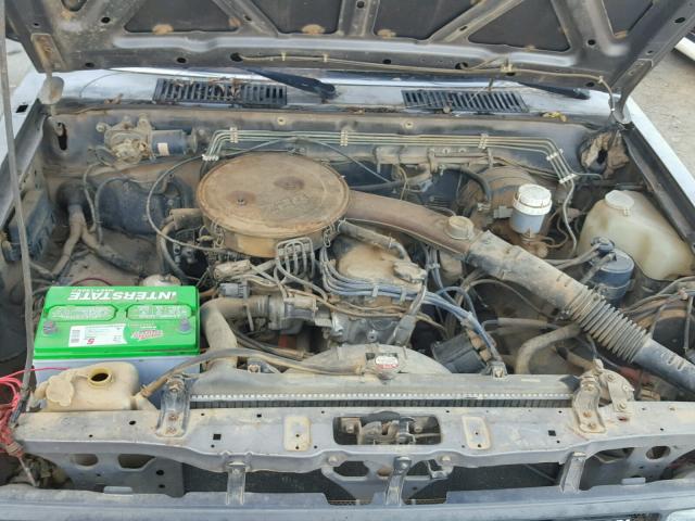 1N6ND11S1KC404763 - 1989 NISSAN D21 SHORT GRAY photo 7