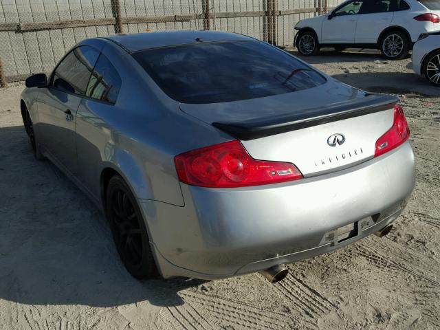 JNKCV54E26M714844 - 2006 INFINITI G35 GRAY photo 3