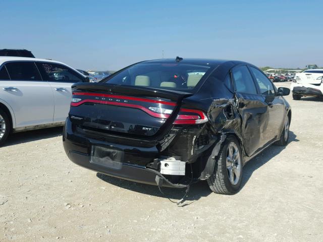 1C3CDFBBXFD228368 - 2015 DODGE DART SXT BLACK photo 4