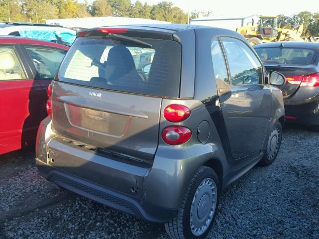 WMEEJ3BA3DK595173 - 2013 SMART FORTWO PUR GRAY photo 4