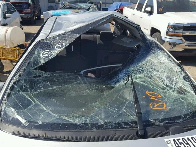 KL1TD56687B137221 - 2007 CHEVROLET AVEO BASE Күміс фото 9